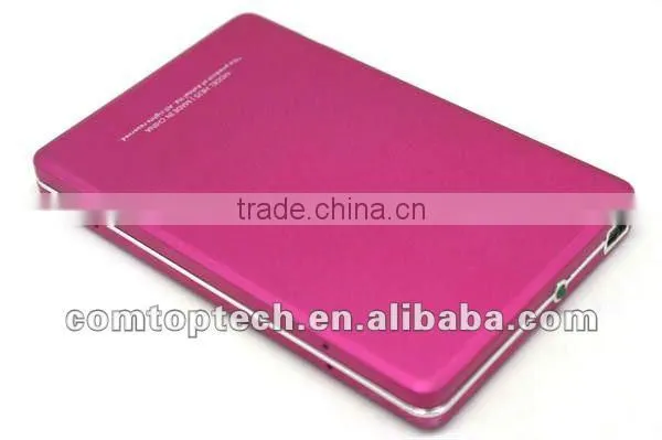New arrival 2.5 SATA USB custom aluminum hdd enclosure