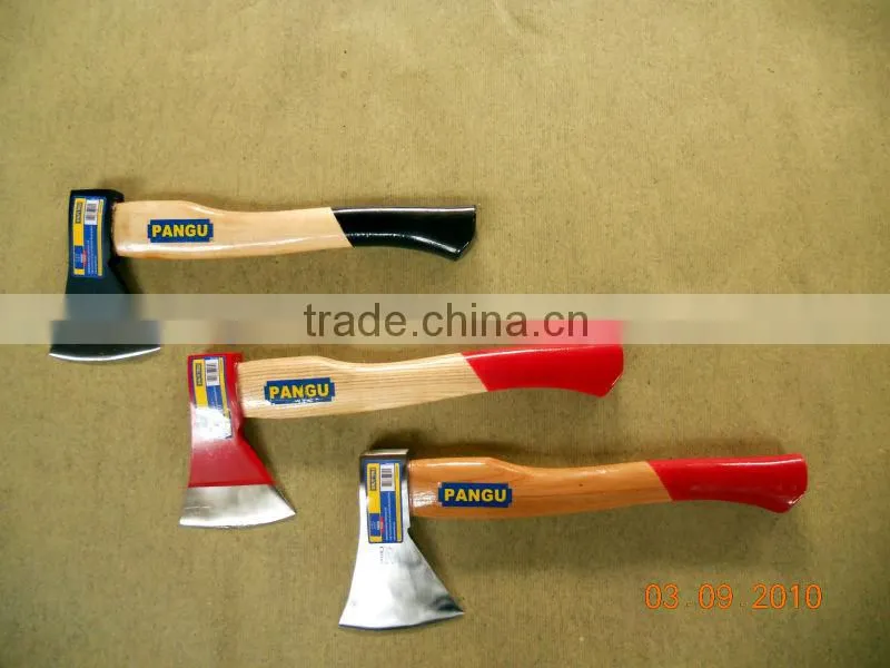 Cast Axe with Rubber Handle, 45# Casted Steel Material