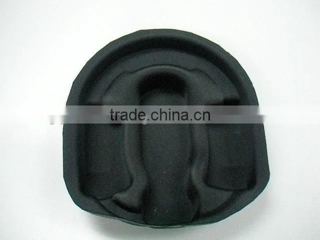 Black color jersey fabric protective plastic eva tray