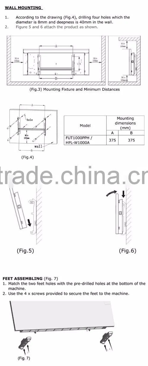 2016 Hot Sale Products China Electric Panel Heaters with Aluminum Heating Element