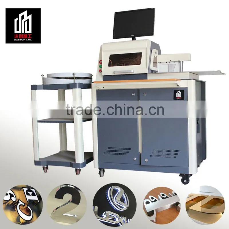 stainless steel channel letter bending machine with high accuracy encoder