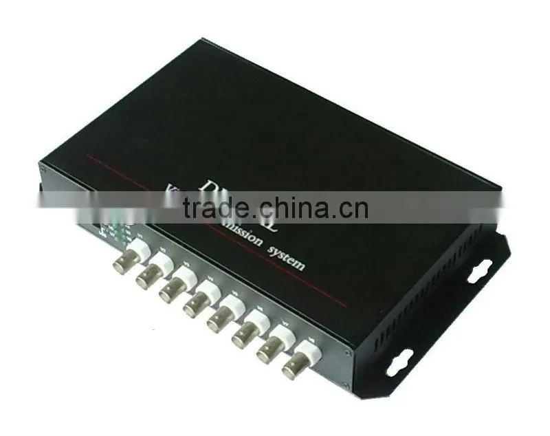 16 Channel Video and 1 Reverse Data Optical Transmitter and Receiver ,Singlemode, Single fiber,FC or SC connector