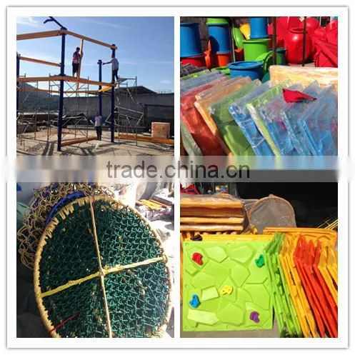 OMG !!! indoor high challenge ropes course for kids and adult
