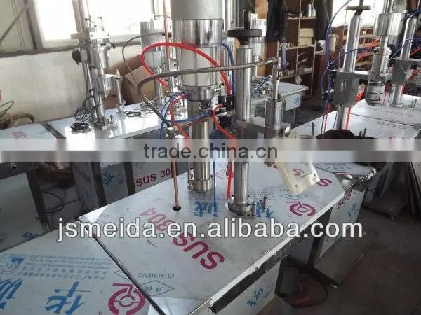 semi automatic aerosol filling machine