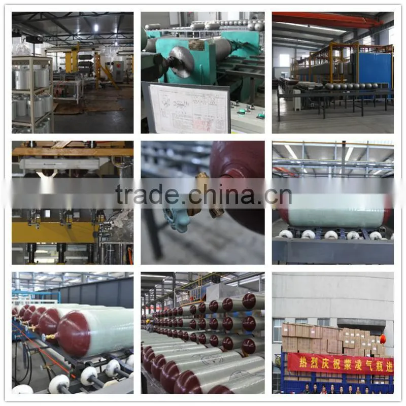 Type I High Quality Steel Gas Cylinder with Valves