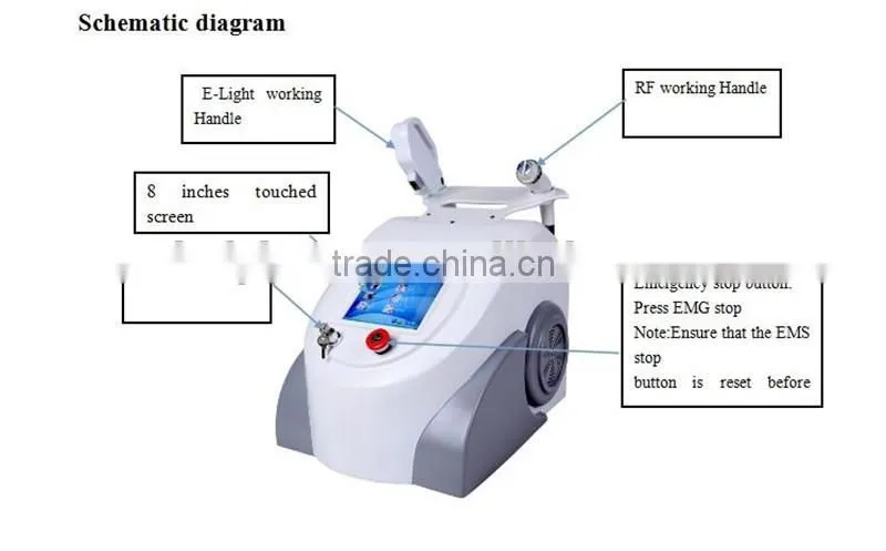 Wholesale portable ipl rf elight hair removal machine