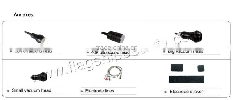 supersonic cavitation vacuum slimming device for fat therapy