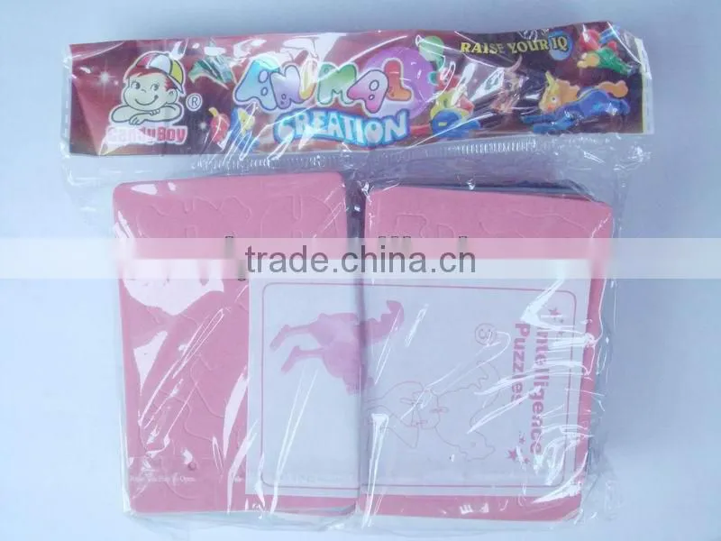 Joyful Dextrose candy with jigsaw toys