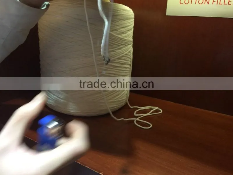 LOI 50 high flame retardant yarn for cable filling/high flame retardant filler yarn