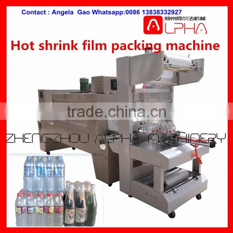 Hot sale! Perfect Automatic water bottles shrink packing machine