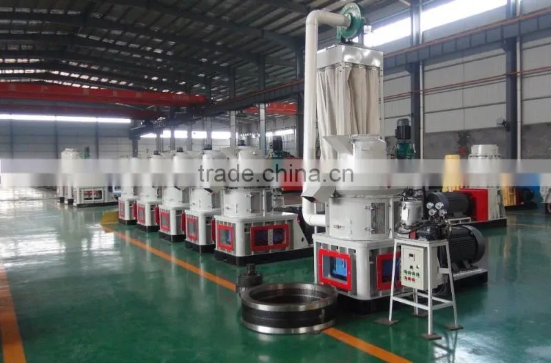 wood pellet making machine price,1-2t/h capacity wood pellet mill
