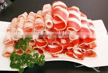 small model automatic portable lamb stainless steel meat slicer