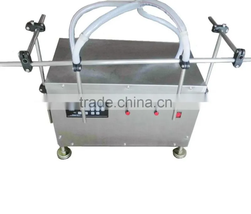 Semi automatic electric 1L Double nozzle engine oil filling machine