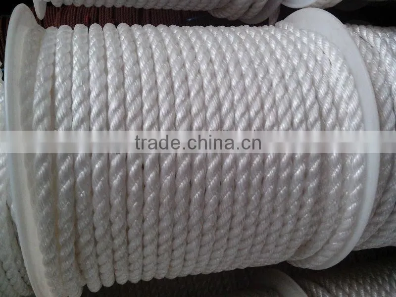 PE rope 3 strand twist Diameter 1MM-50MM