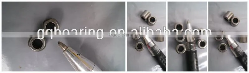 needle roller bearing NKI 7/12 7x17x12mm with double lock ring in the outer ring