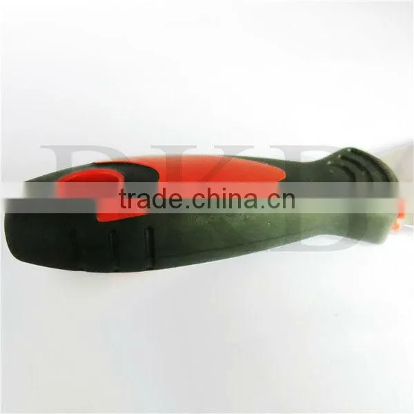 3 inch stainless steel putty knife with soft double color rubber handle