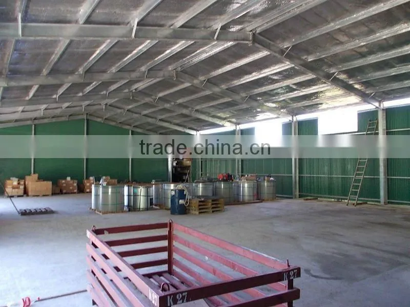 Hot dip galvanized light steel structure qingdao factory