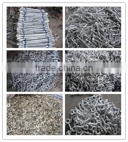 Sale high polished steel bow and d shape 4mm shackle