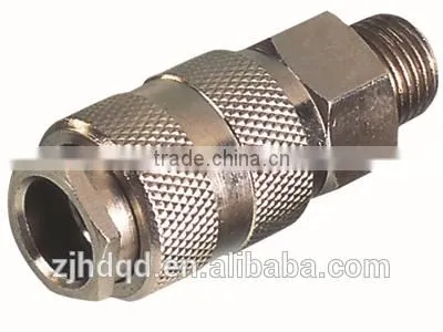 euro-universal type male coupler ,1/4" 3/8" 1/2" brass coupler with high quality