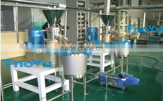 Multi-functional Tahini colloid mill/ tahini making machine SMS:0086-15238398301