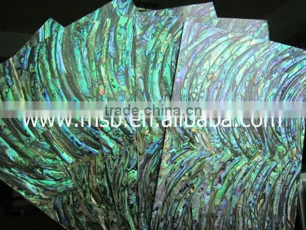 Flexible New Zealand Abalone Puau Shell Laminate Paper For Guitar Inlay
