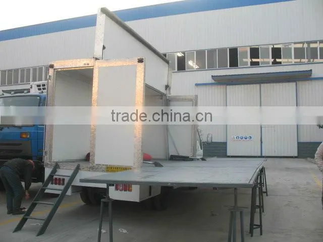 forland 4x2 Mobile led screen truck, stage truck