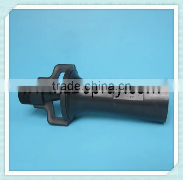 PP,plastic black color spray venturi eductor mixing nozzle
