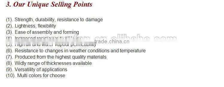 15 years of quality assurance Very high quality pp nonwoven fabrics