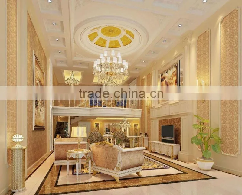Complete Detail Professional 3D Rendering Internal Design Service For Noble Villa, Computer 3D Rendering Design for Sitting Room