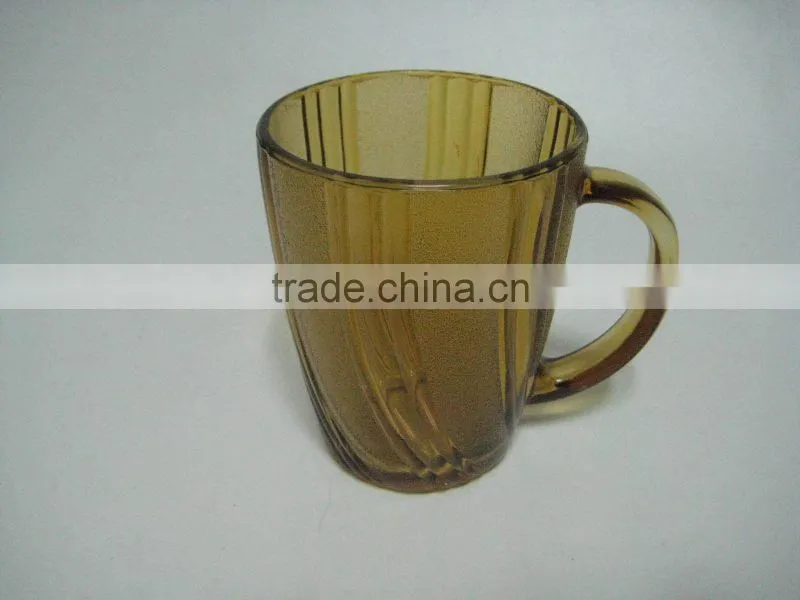 spray color glass mug beer mug spray machine-made spray color glass coffee mug