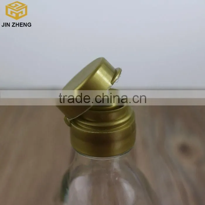 200ml Eco-friendly feature and clear healthy apple vinegar glass bottle with cap