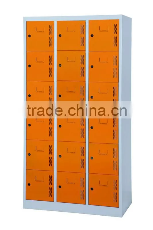 Steel school locker/Six door locker/Steel bedroom locker school furniture