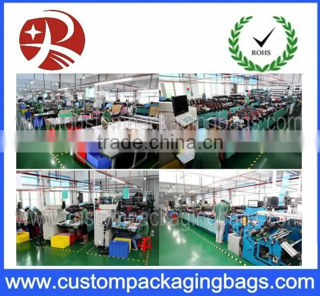 New style printed plastic coffee bag with zipper /bottom gusset bag