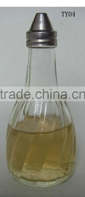 ZIBO wholesale mini clear cylinder glass oil bottle