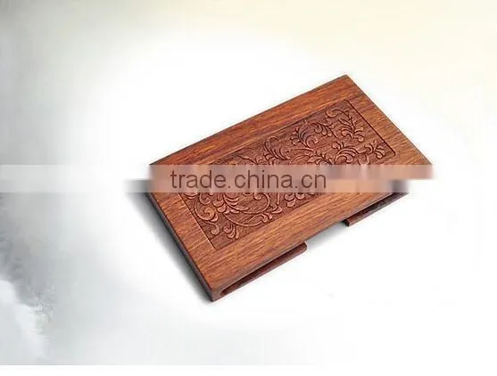 cheap mini wood business card case for sale