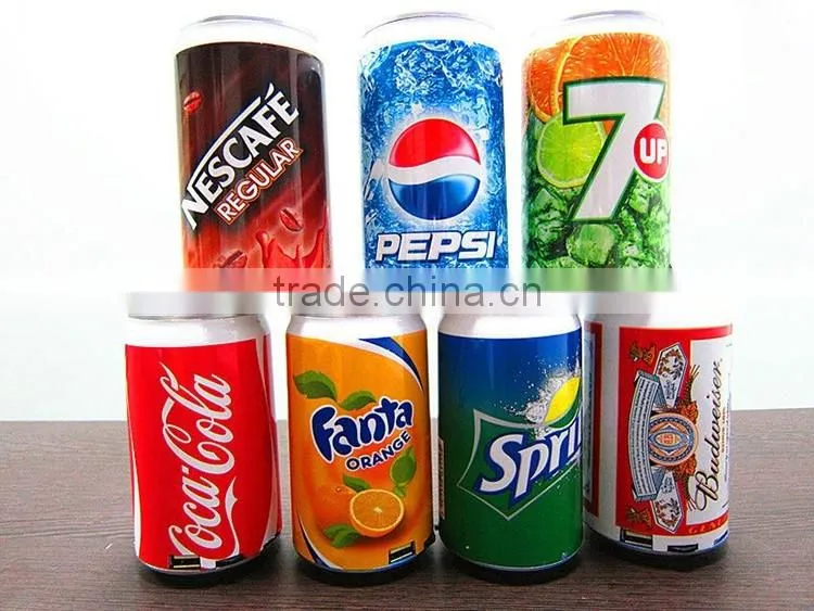 Mini USB OEM logo Tin Cans Speaker for Promotion