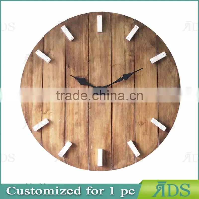 wooden clock / colorful wall clock ADS050040