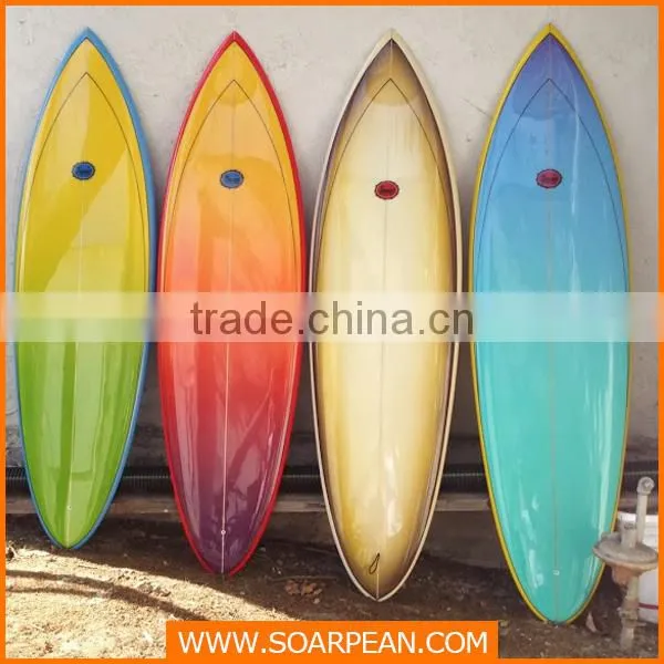 New Products Customized Fiberglass Kids Surfboard