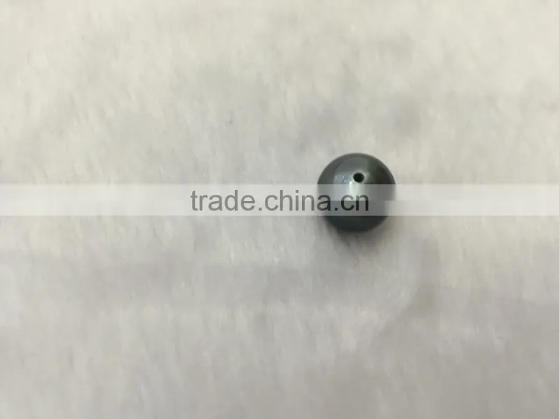 Wholesale 10-11mm AAA Black Half Drilled Loose tahitian pearl