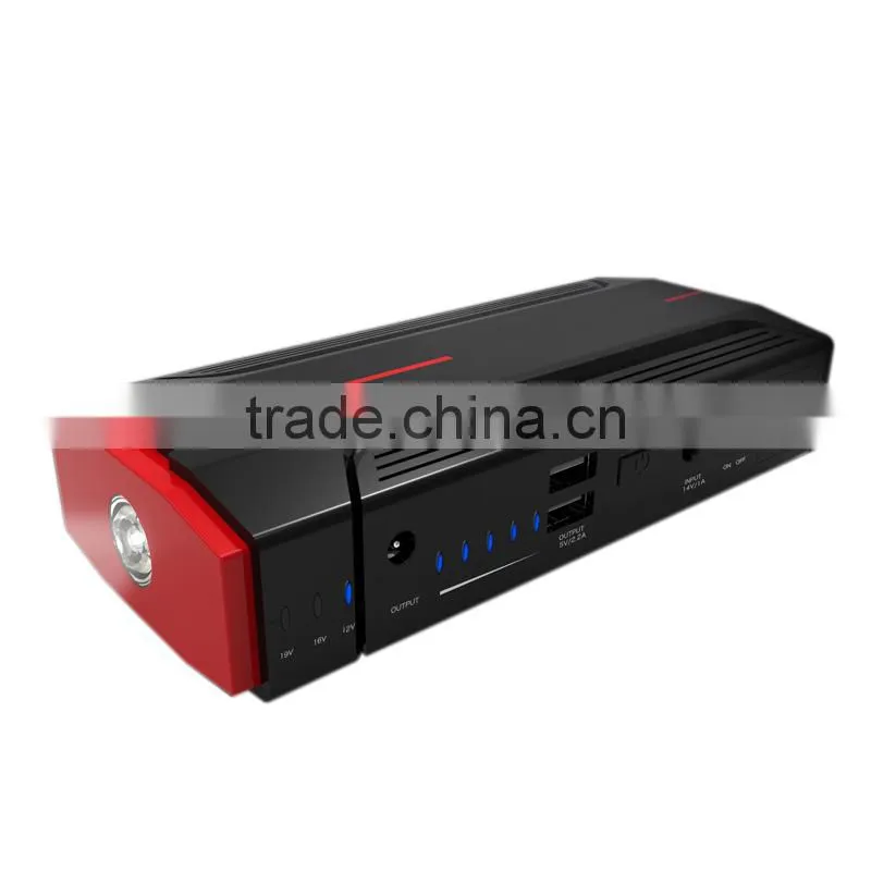 Manufacturer high power 13800mAh (51WH) car multi-functional jump starter