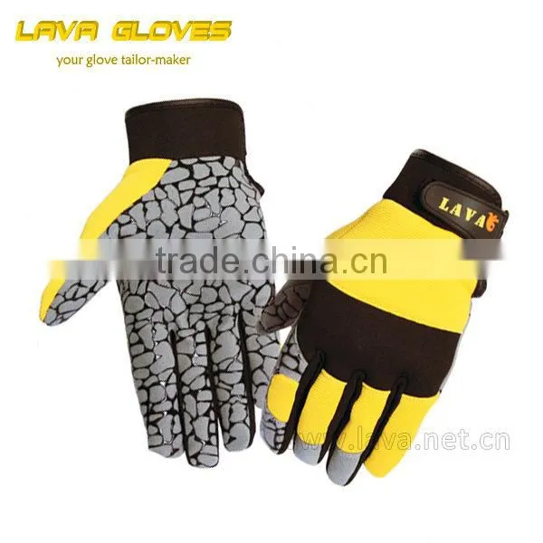 Silicone Dotted Slip Resistant Gloves