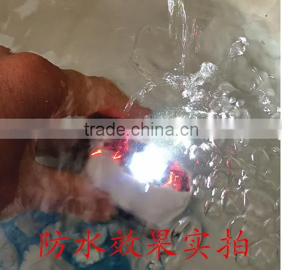 Amazon 3w waterproof ip65 led head lamp with warning function