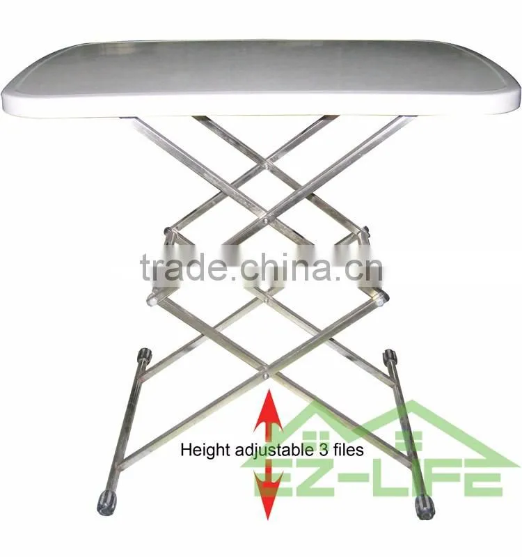 2017 modern plastic foldable table for outdoor furniture