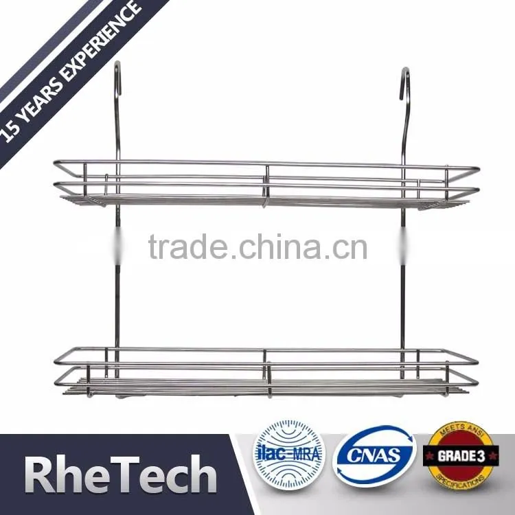 Good Quality Decorative Metal Mesh Hanging Shower Caddy for Bathroom
