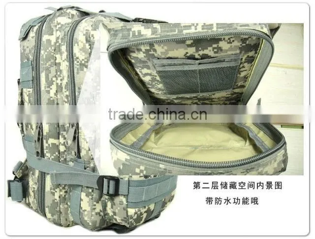 Outdoor Sports 3P bag Tactical Military Backpack for Camping Hiking Trekking Wholesale
