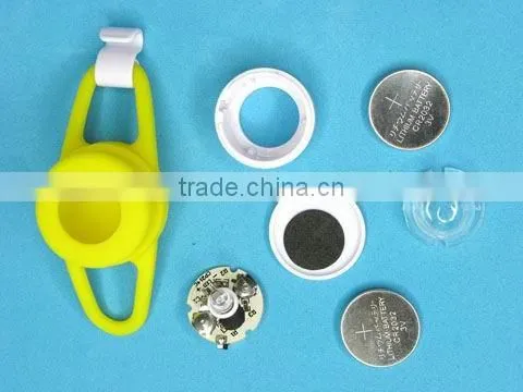 Red Bicycle Headlight Silicone Bike Light For Safety Travel