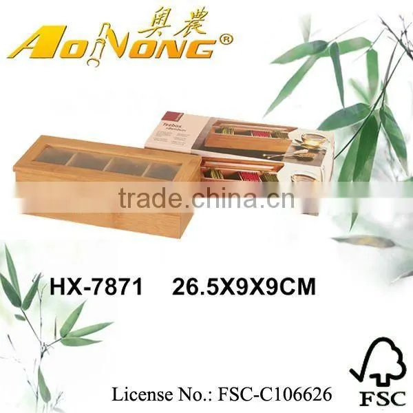 bamboo storage pot