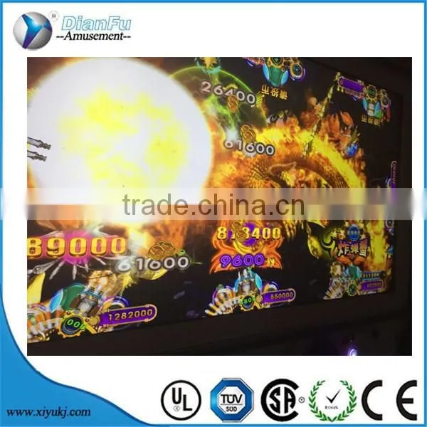 arcade coin operated jellyfish fish hunter fishing ocean monster fishing hunter tickets printer fishing game machine for sale