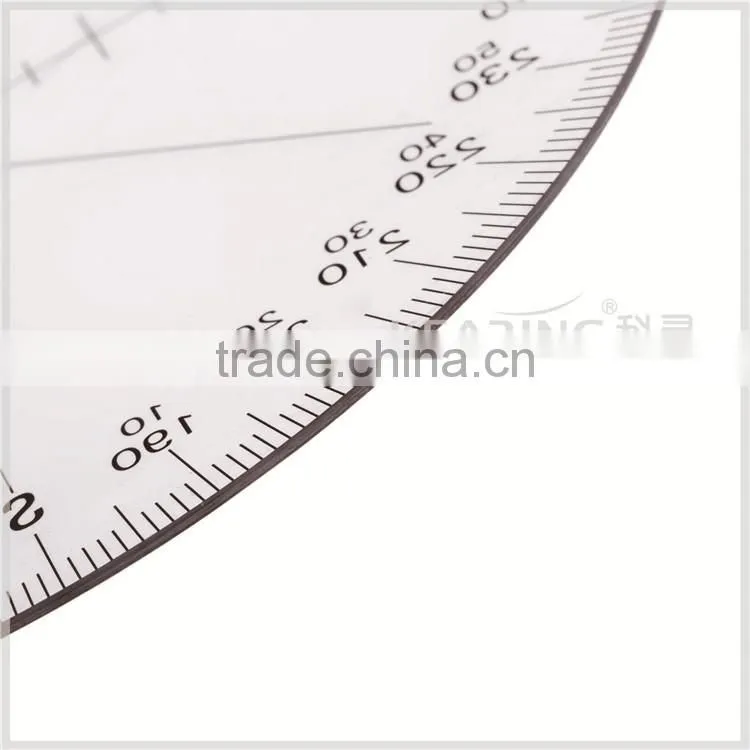 Kearing Round Shape Plastic Aviation Protracotr 360 Degree for Flying Direction Guiding #KRP-1