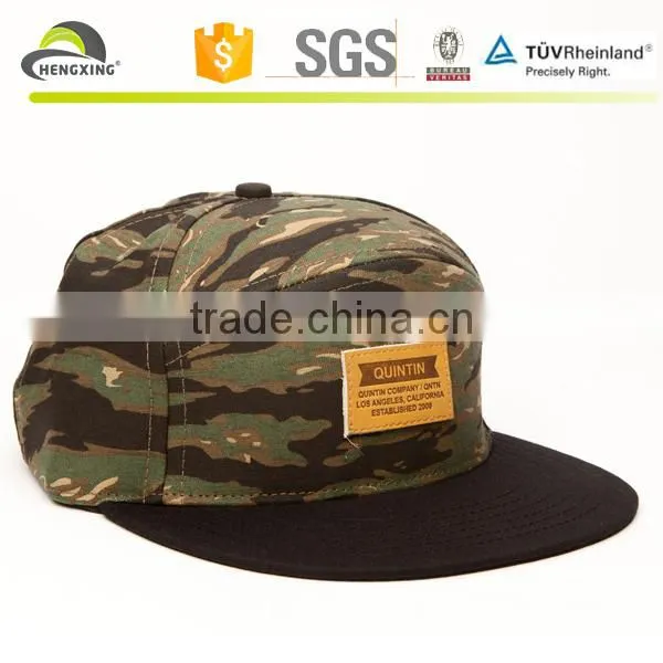 Embroidery design dot pattern cap hat 5 panel camp cap wholesale